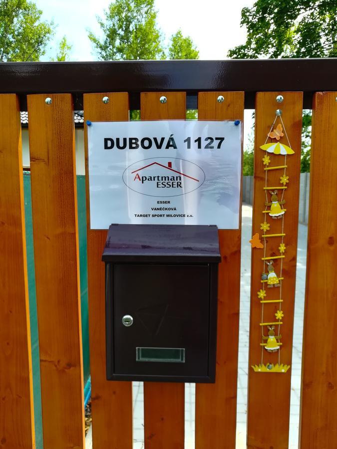 Apartman Dubova Миловице Экстерьер фото